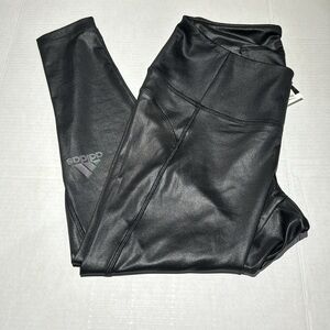 Woman’s Adidas UFORU Zoe Saldana Black Leggings